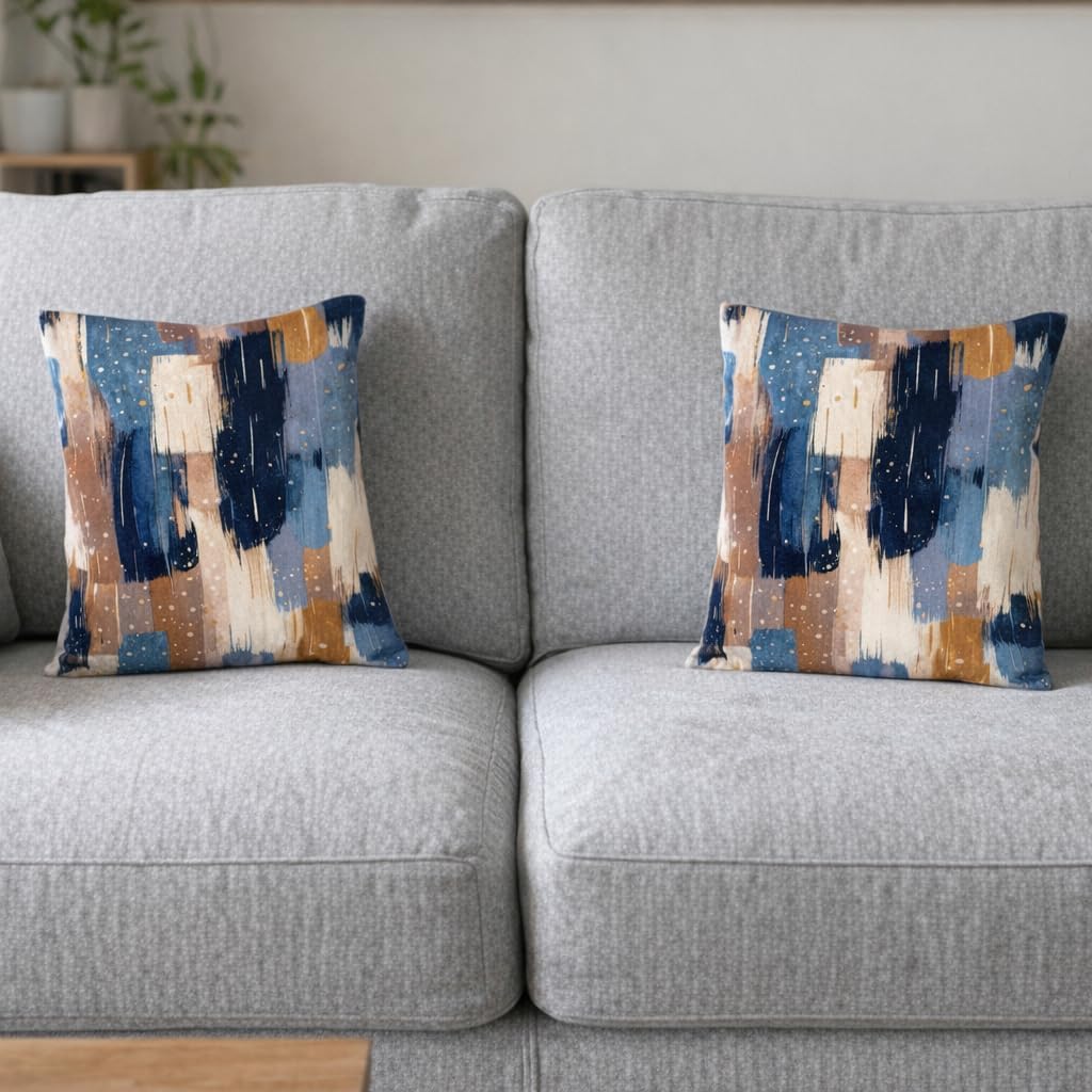 Cozy Geometric Throw Pillows Set of 2