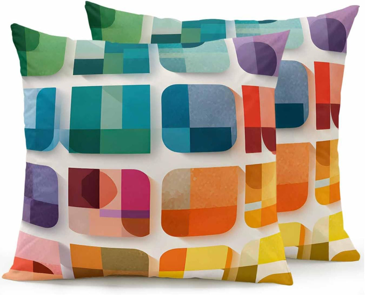 Outdoor Pillows with Inserts Set of 2