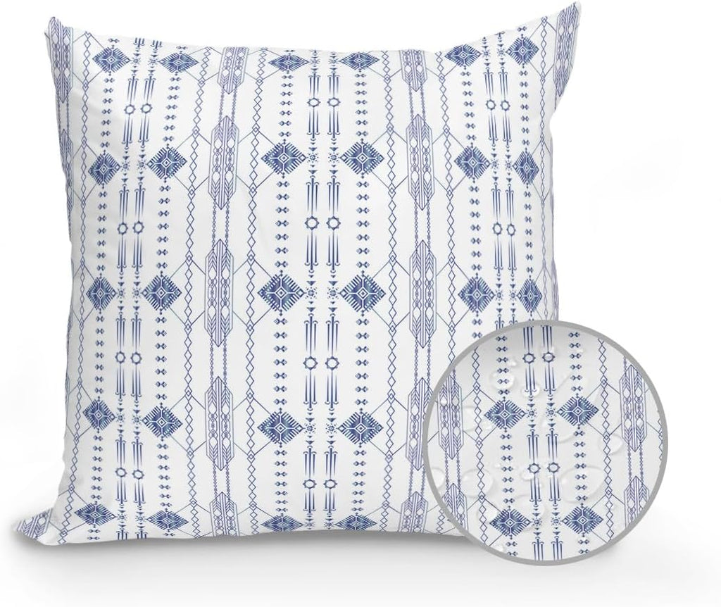Waterproof Outdoor Throw Pillows with Inserts