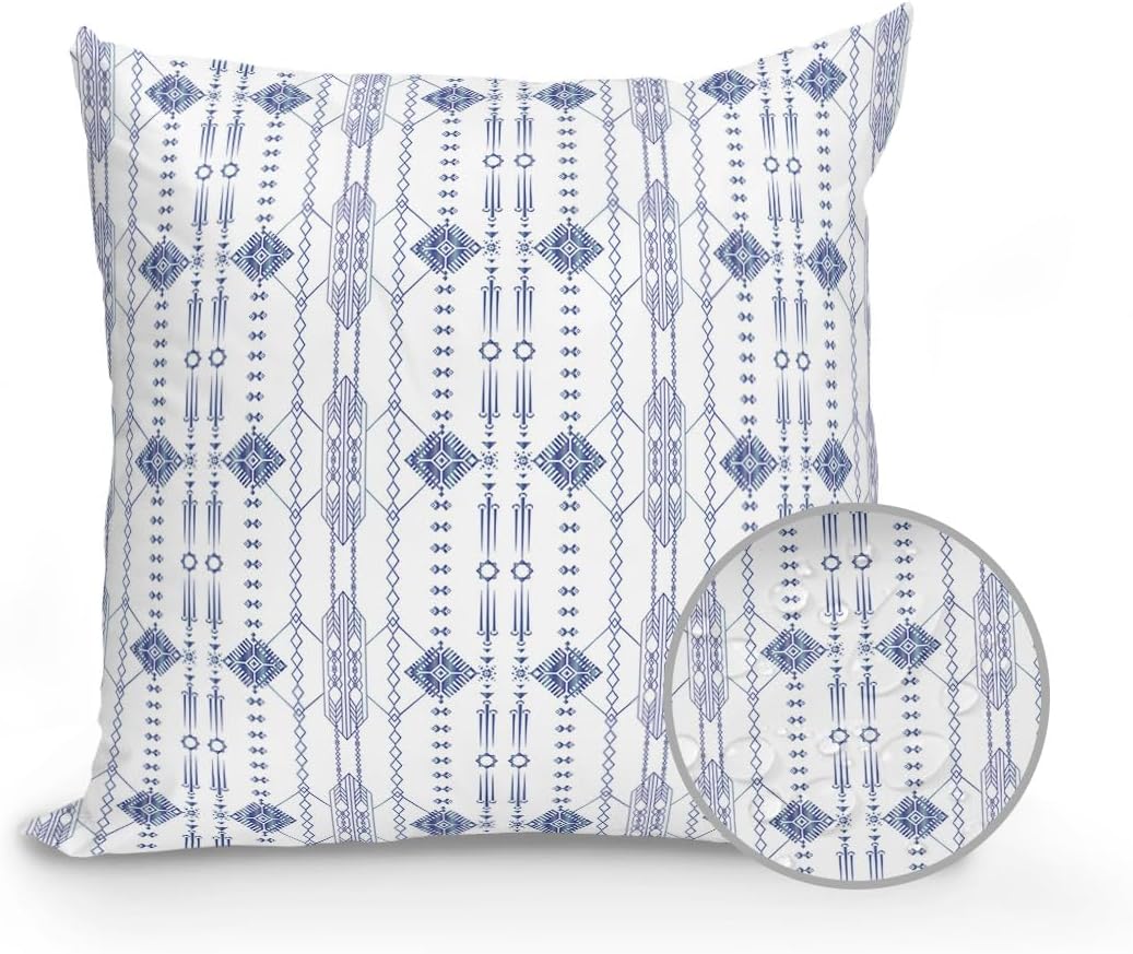 Waterproof Outdoor Throw Pillows with Inserts