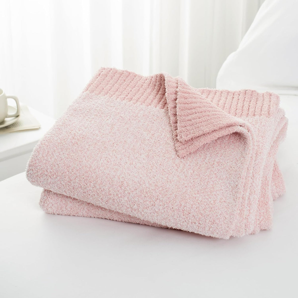 Throw Blanket 50x60 Dusty Pink
