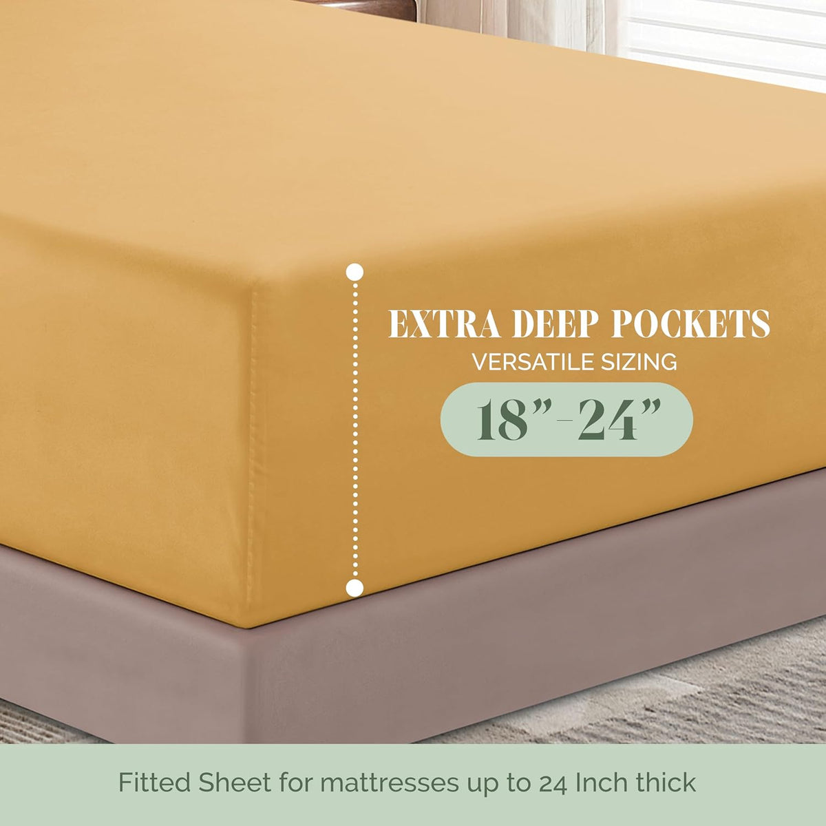 Comfort 1500 Premium 6‑Piece Sheet Set