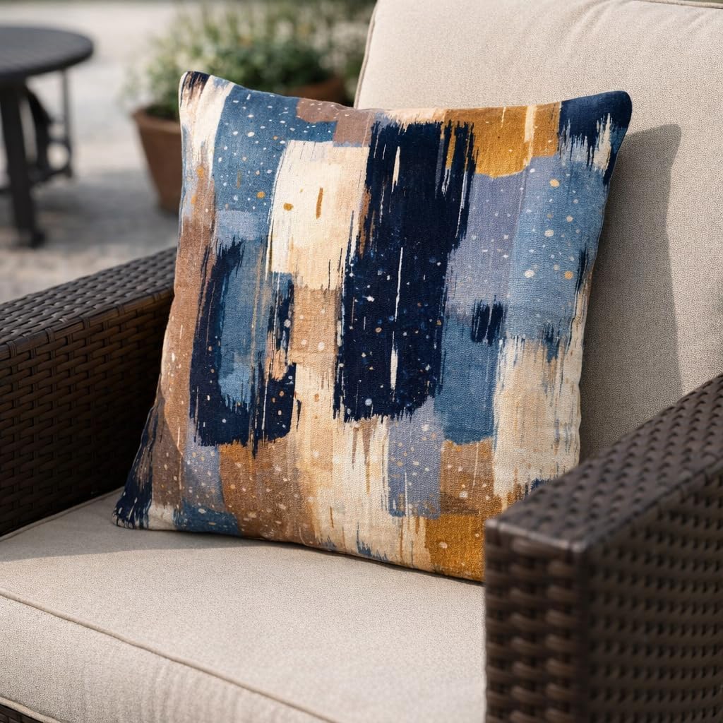 Cozy Geometric Throw Pillows Set of 2