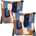 Cozy Geometric Throw Pillows Set of 2