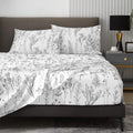 Floral King Size 4‑Piece Sheet Set
