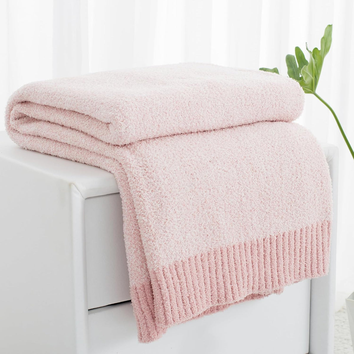Throw Blanket 50x60 Dusty Pink