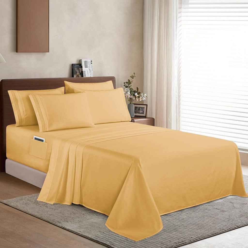Comfort 1500 Premium 6‑Piece Sheet Set