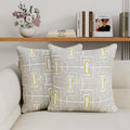 2 Pack Throw Pillows with Inserts Included