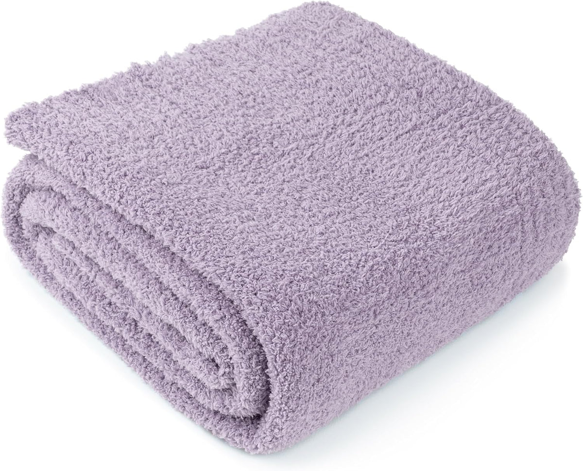 Soft Throw Blanket 60x80 Lavender Lilac