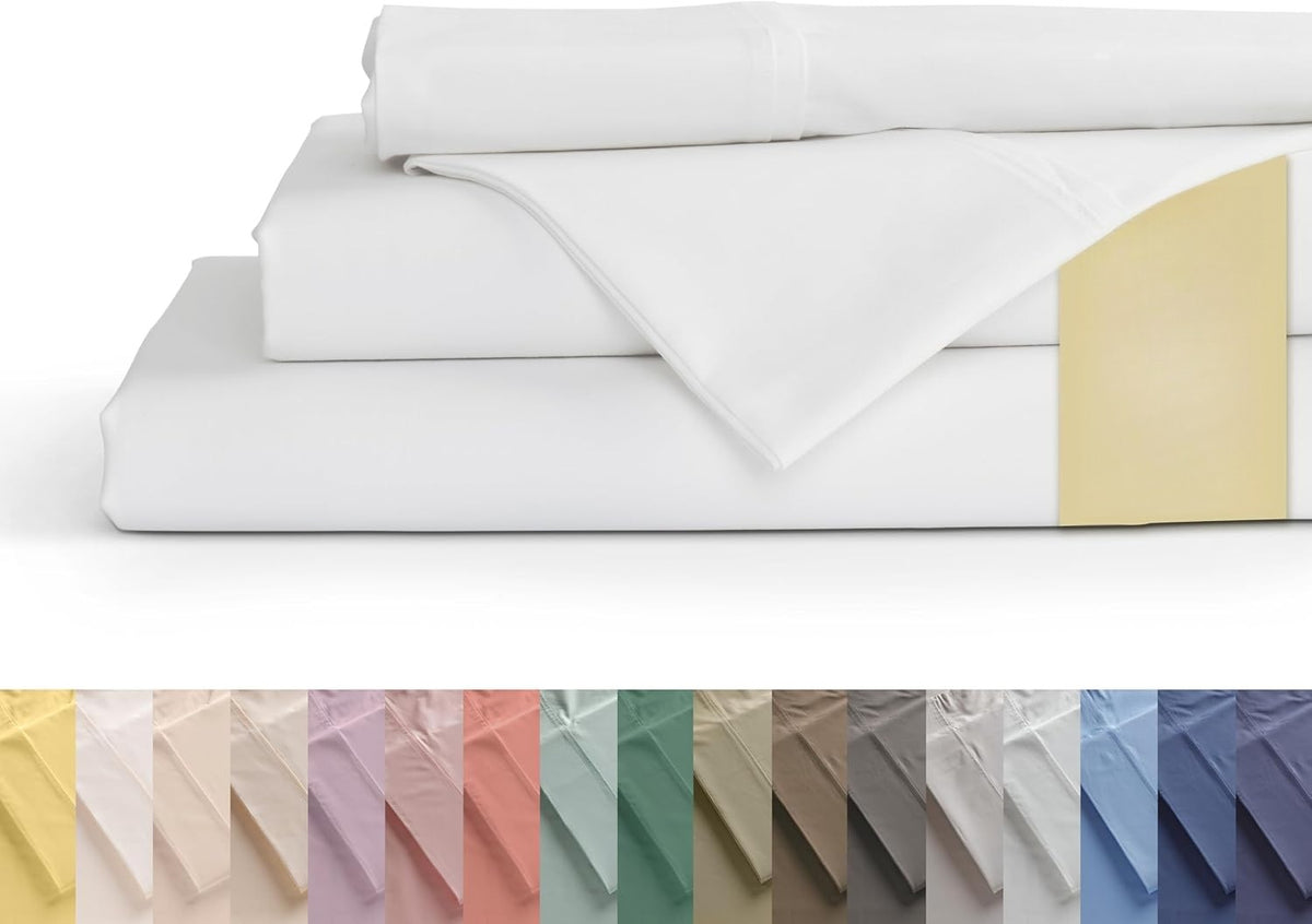 100% Cotton Percale Sheets Queen