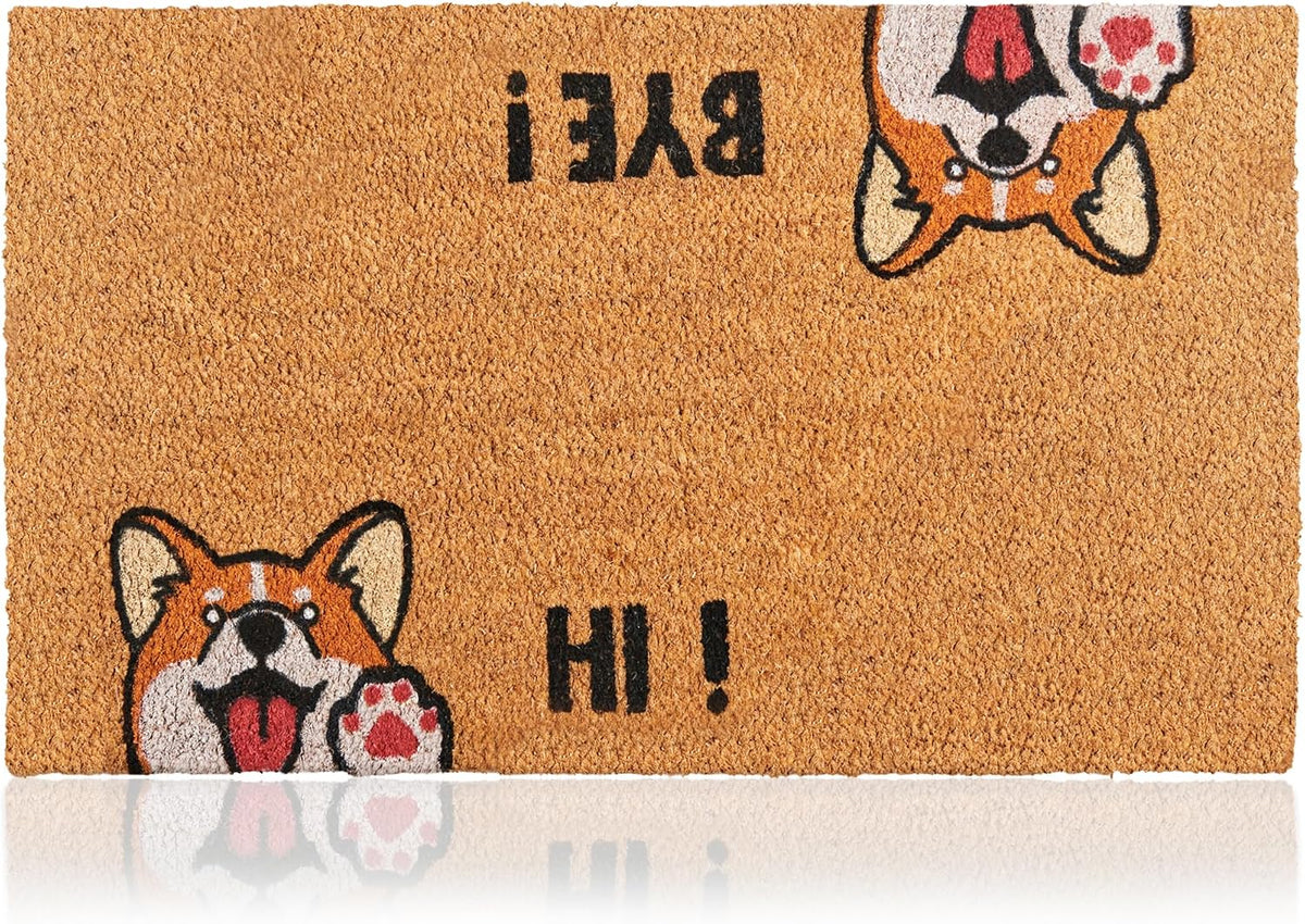 Coir Welcome Mat 17 x 29 In