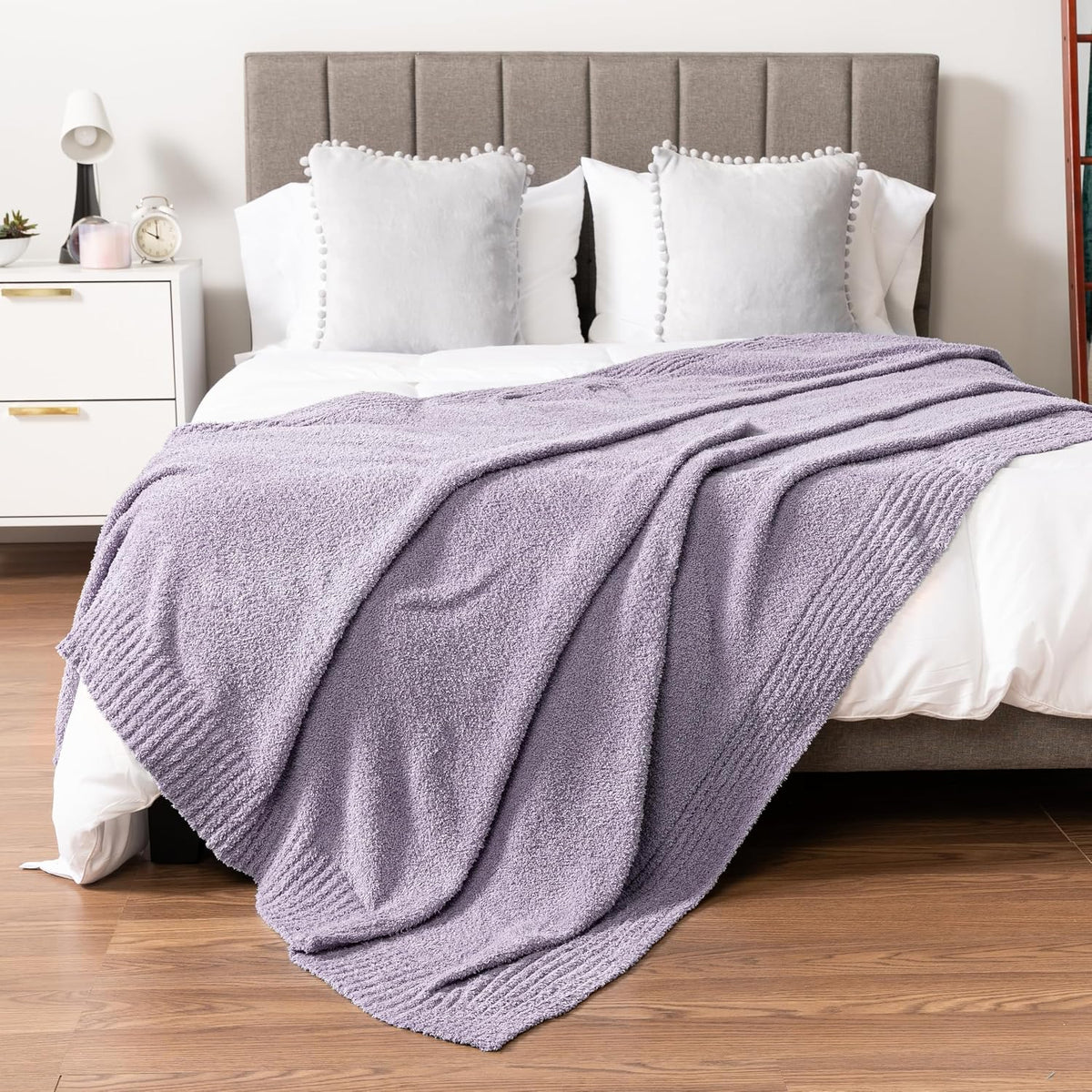 Soft Throw Blanket 60x80 Lavender Lilac