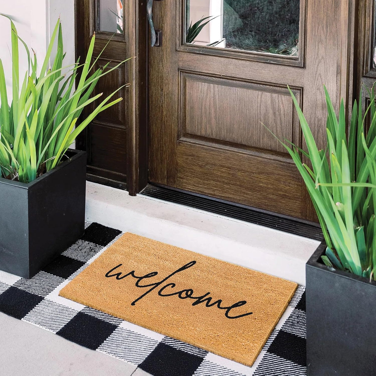 Coir Welcome Mat 17" x 30"