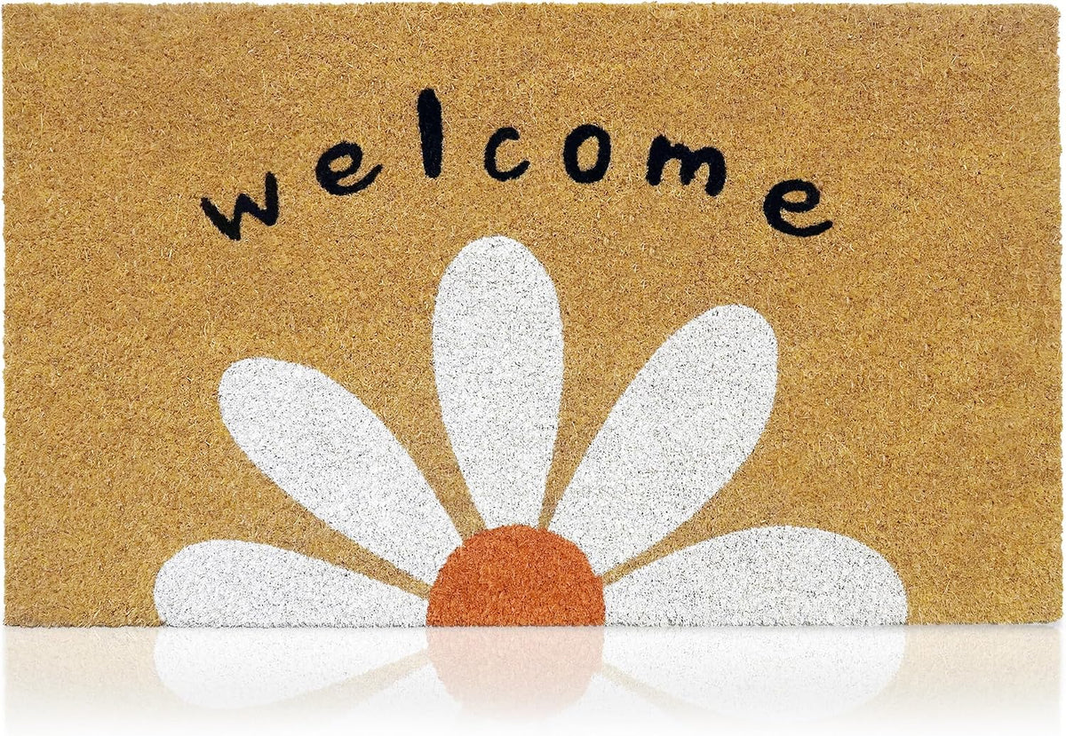 Coir Welcome Mat 17 x 29 In