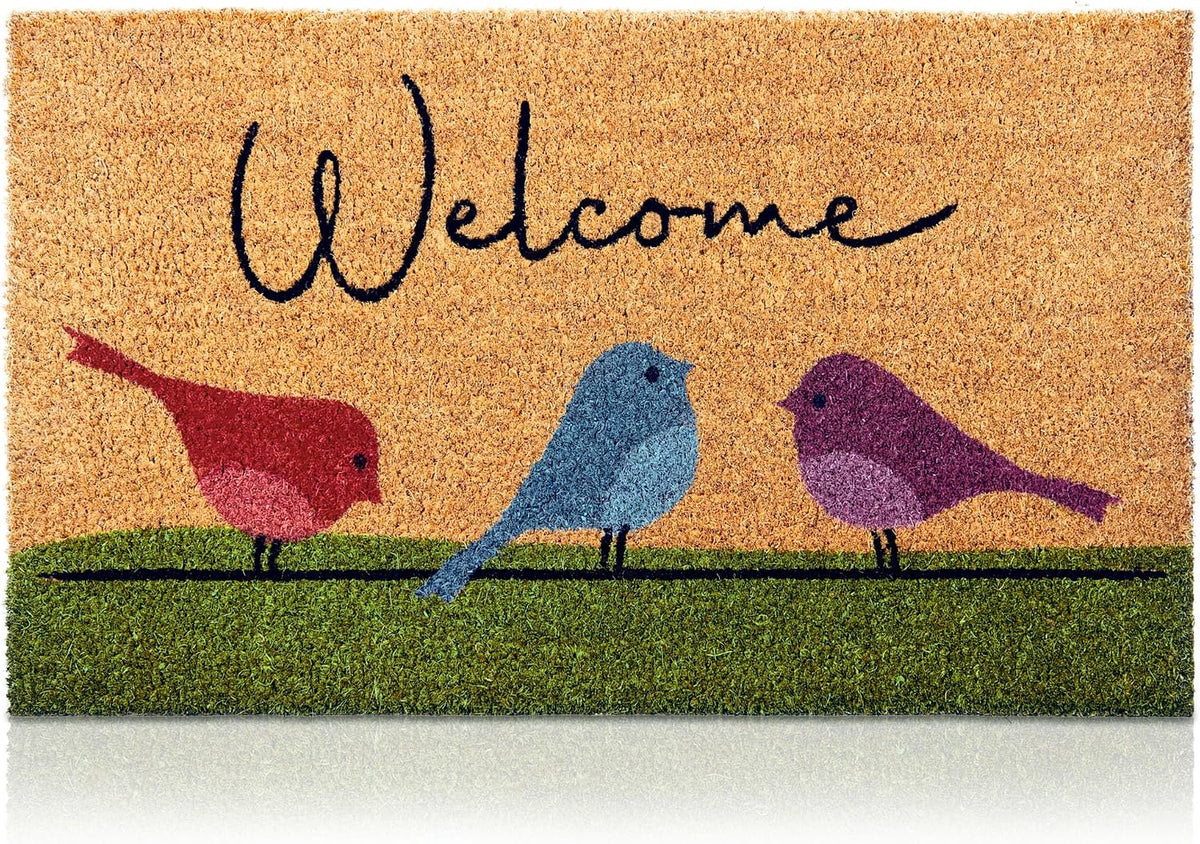 Coir Welcome Mat 17 x 29 In