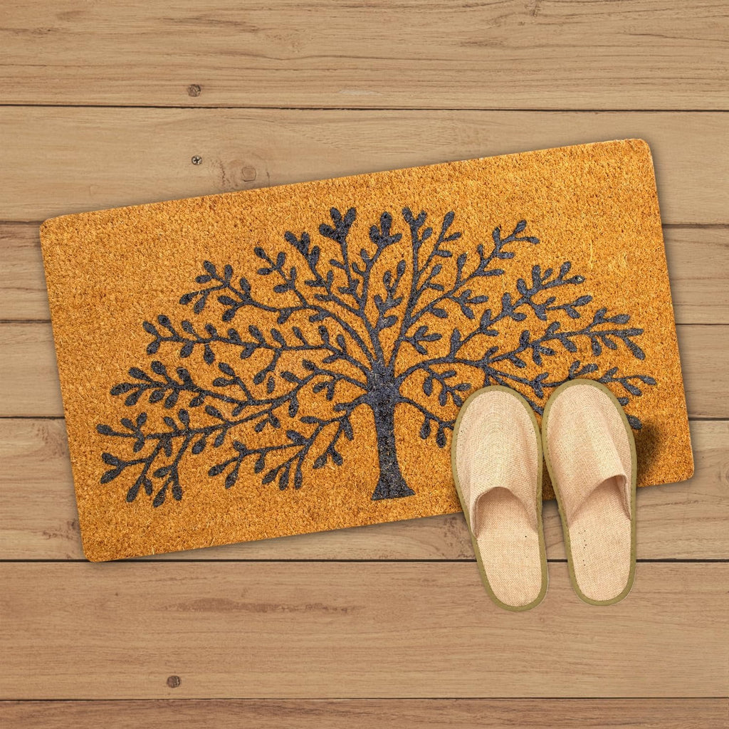 Coir Doormat 16''x27.5'' Tree Of Life