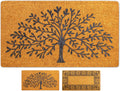 Coir Doormat 16''x27.5'' Tree Of Life