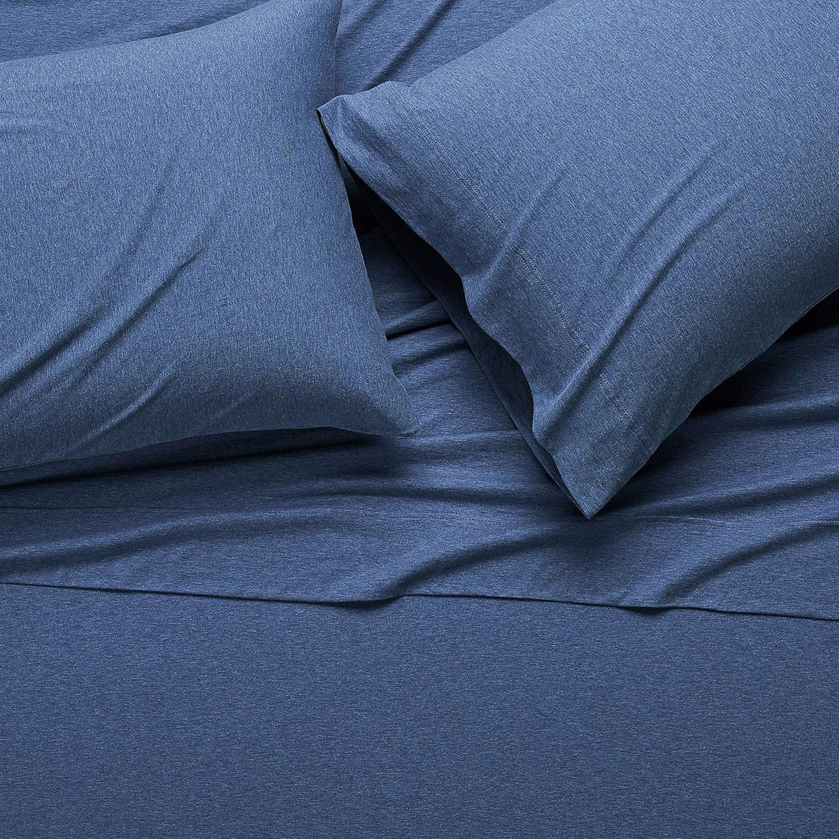 Cotton Jersey Knit Bed Sheet Set